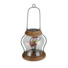 Alternate image 0 for CC Outdoor Living 7" LED Lighted Solar Powered Outdoor Garden Lantern with Flowers