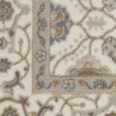 Kathy Ireland Grand Villa KI83 Indoor only Area Rug - Lt Grey 8' x 10'. View a larger version of this product image.