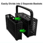 Alternate image 2 for Noa Store Dishwasher Silverware Cutlery Basket (95 X 54 X 48 Inches) For Utensils