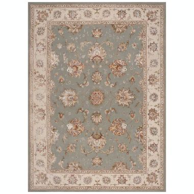 Michael Amini Michael Amini Serenade SRD01 Light Green/Ivory/Brown Area Rug - 8' x 11'. View a larger version of this product image.