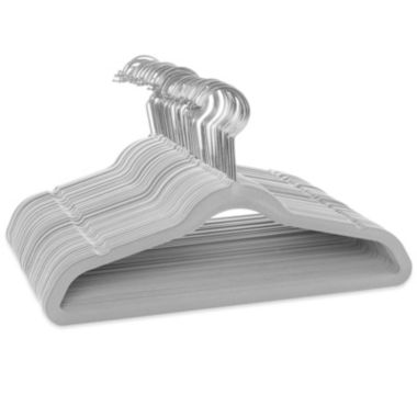 50 Velvet 14" Kid&#39;s Hangers by Casafield. View a larger version of this product image.