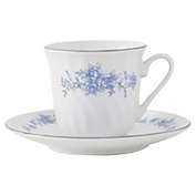 Royal Rose Porcelain Tea Cup and Saucer - Set of 6 by English Tea Store