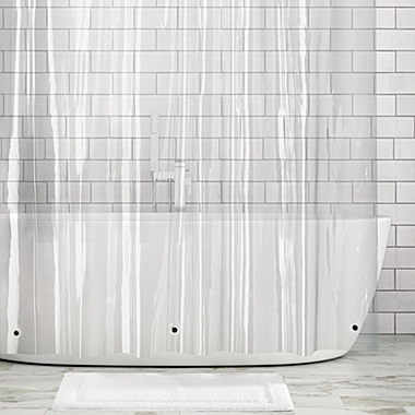 mDesign Premium Waterproof Vinyl Shower Curtain Liner, 10 Guage. View a larger version of this product image.