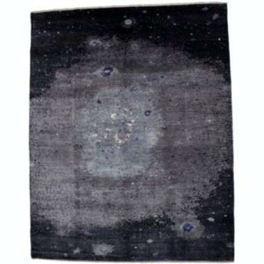 Multicolored Abstract 8X10 Modern Rug. View a larger version of this product image.