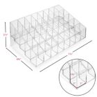 Alternate image 3 for Casafield 40 Slot Acrylic Lipstick & Makeup Organizer - Cosmetic Display Case - Clear