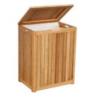 Alternate image 1 for Oceanstar Design Group Oceanstar Spa-Style Bamboo Laundry Hamper BRH1248