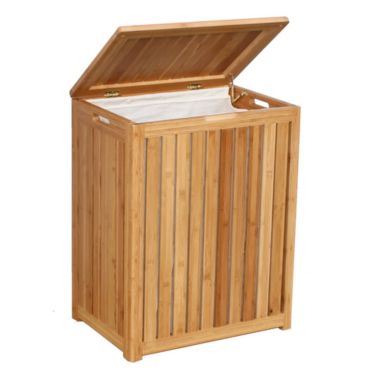 Oceanstar Design Group Oceanstar Spa-Style Bamboo Laundry Hamper BRH1248. View a larger version of this product image.