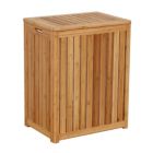Alternate image 2 for Oceanstar Design Group Oceanstar Spa-Style Bamboo Laundry Hamper BRH1248