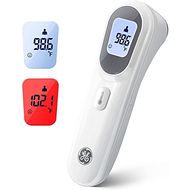 Luidruchtig Vluchtig dilemma GE No-Touch Digital Forehead Thermometer for Adults, Kids & Babies, 2-in-1  Infrared Temperature Scanner | Bed Bath & Beyond
