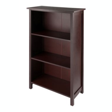 Winsome Milan Storage Shelf or Bookcase 4-Tier- Medium. View a larger version of this product image.