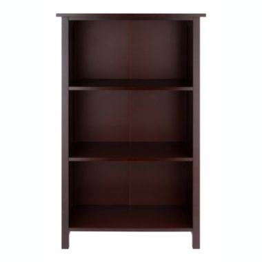 Winsome Milan Storage Shelf or Bookcase 4-Tier- Medium. View a larger version of this product image.