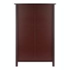 Alternate image 3 for Winsome Milan Storage Shelf or Bookcase 4-Tier- Medium