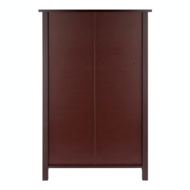 Winsome Milan Storage Shelf or Bookcase 4-Tier- Medium. View a larger version of this product image.