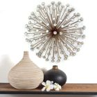 Alternate image 1 for HomeRoots Decor Bronze Acrylic Burst Metal Wall Decor - 321402