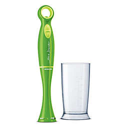 Sencor -  Quiet Hand Blender With Variable Speeds and Turbo, Includes 17oz Beaker, Green