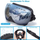 Alternate image 1 for Ownpets Dog Sunglasses with Magnetic Lenses and Replaceable Lenses, UV Protection, Wind Protection, Dust Protection and Snow Protection, Suitable for Medium or Large Dog