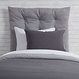 Dormify Grey Sweatshirt Twin/Twin XL Headboard Cushion