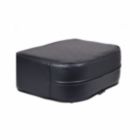 Alternate image 2 for Infinity Merch Children Leather Sitting Stool in Black