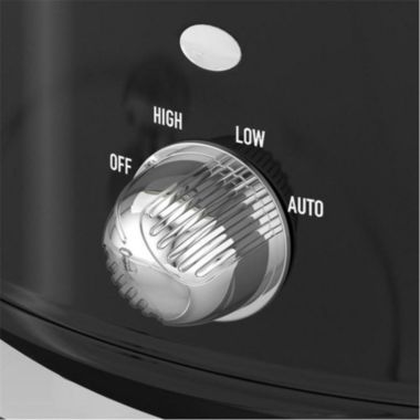 Swan 3.5L Retro Slow Cooker Black. View a larger version of this product image.