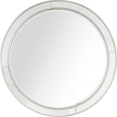 Camden Isle Home Traditional Decorative Wall Mounted Contemporary Alice Accent Mirror - 36"W x 36"H, Clear. View a larger version of this product image.