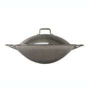 Sunpentown 16.5" Dishwasher Safe Stainless Steel Pot with Lid and 2 Ears (Induction Ready)