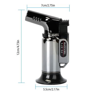 Eggracks By Global Phoenix Culinary Butane Torch Lighter Refillable Blow Torch Adjustable. View a larger version of this product image.