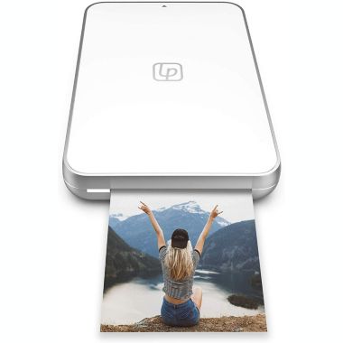 Lifeprint Ultra Slim Printer Portable Bluetooth Photo, Video & GIF Instant Printer with Video Embed Technology, Editing Suite & Social App for iOS and Android 2x3 ZINK Zero Ink Sticky-Back Film. View a larger version of this product image.