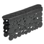 Alternate image 1 for mDesign Plastic Kitchen Sink Protector Set, Bubble Design, Set of 3