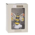 Alternate image 1 for Ganz Black and Yellow Bee Zinc Metal Plug in Night Light 4 Inch