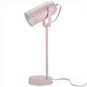 18" Pink Metal Task Lamp for Desk, Dorm Room - Nourison