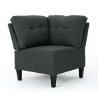 Alternate image 1 for Contemporary Home Living 7-Piece Gray and Brown Contemporary Style Sectional Sofa Set 35.75"
