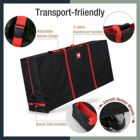 Alternate image 3 for Tree Nest Rolling Christmas Tree Storage Bag, Black Canvas Christmas Tree Box for Artificial Disassembled Trees 7.5ft