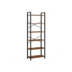 Alternate image 0 for BreeBe Industrial 6-Tier Bookshelf with Steel Frame