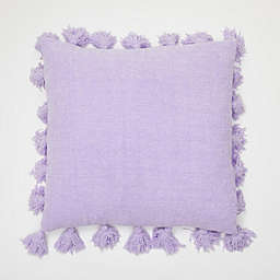 Dormify Chenille Knit Tassel Throw Pillow 20