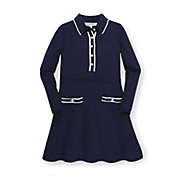 Hope & Henry Girls&#39; Long Sleeve Sweater Dress with Contrast Tipping, Toddler, 5