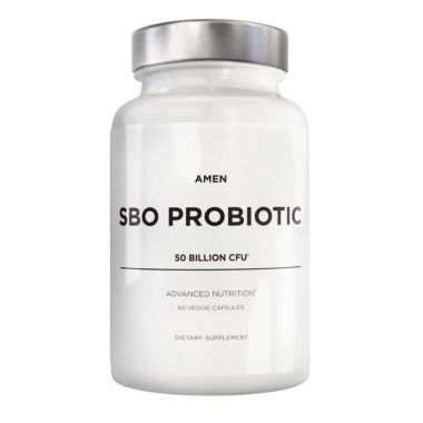 Amen SBO Probiotic 50 Billion CFUs + Organic Prebiotics Digestive Supplement - 60ct. View a larger version of this product image.