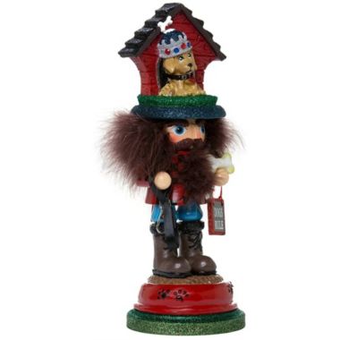 Kurt Adler (#HA0337) Hollywood Doghouse Hat Nutcracker, 13-Inch. View a larger version of this product image.