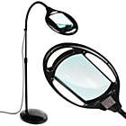 Alternate image 0 for Lightview Magnifier LED Floor Lamp - 5 Diopter - Black