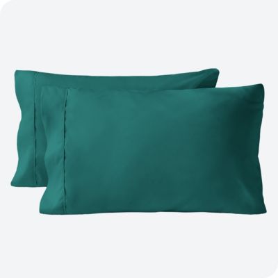 Bare Home Premium 1800 Ultra-Soft Microfiber Pillowcase Set - Double Brushed - Hypoallergenic - Wrinkle Resistant (Emerald, King)