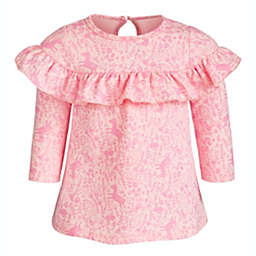 First Impressions Baby Girl's Enchanted-Print Ruffle Dress Pink Size 24MOS
