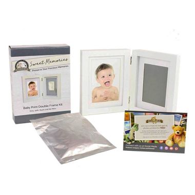 Plushible Keepsake Frame and Imprint Kit- Imprint and 4x6 Photo Hinged Frame. View a larger version of this product image.