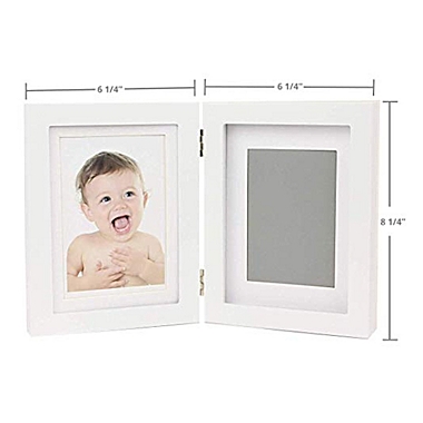 Plushible Keepsake Frame and Imprint Kit- Imprint and 4x6 Photo Hinged Frame. View a larger version of this product image.