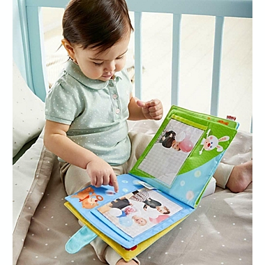 HABA My First Photo Album - Soft Fabric Baby Book Fits Eight 4&quot; x 6&quot; Photos. View a larger version of this product image.