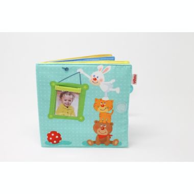 HABA My First Photo Album - Soft Fabric Baby Book Fits Eight 4&quot; x 6&quot; Photos. View a larger version of this product image.