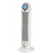 Sunpentown Remote Controlled Tower Fan with Ionizer, Timer, LCD Screen and Sleep Function