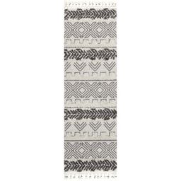 nuLOOM Zuri Shaggy Banded Area Rug