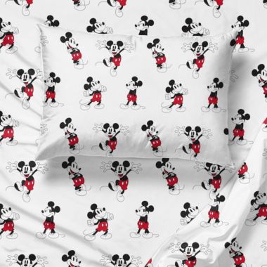Saturday Park Disney Mickey Mouse Classic 100% Organic Cotton Sheet Set. View a larger version of this product image.