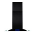 Alternate image 3 for Geht Appliances 36 inch Stainless Steel Island Mount Range Hood 900CFM Tempered Glass