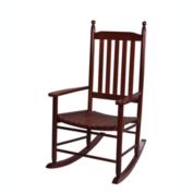 Gift Mark Home Children Adult Resting Tall Back Rocking Chair Cherry