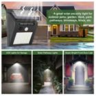 Alternate image 2 for Eggracks By Global Phoenix Solar Light Outdoor PIR Motion Sensor Lights IP65 Waterproof